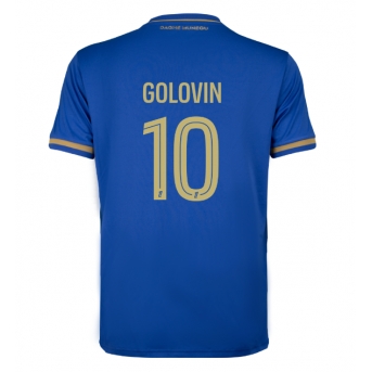 Billige Fotballdrakt AS Monaco Aleksandr Golovin #10 Replika Bortedrakt 2025-26 Kortermet
